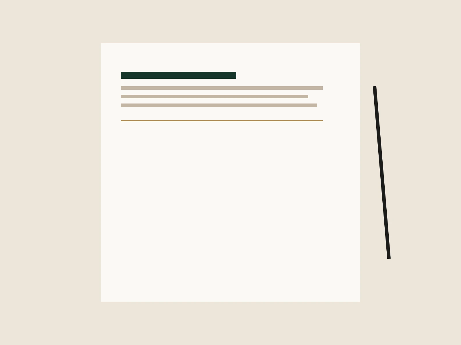 A branded quarterly investor report on a desk